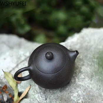 Autentiškas Yixing arbatos puodą raudonos molio xi shi puodą rankų darbo rūdos grožio virdulys kostiumas kinijos puer juodoji arbata nustatyti Individualų dovanų 150ml