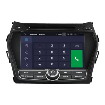 PX6 4G+64G Android 10.0 automobilio multimedijos grotuvo Hyundai IX45 Santa fe 2013-2018 m. automobilio radijas stereo navi dvd grotuvas gps galvos vienetas