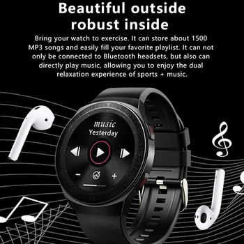V-U3 Smart Watch Vyrų 8G Atminties Muzika 