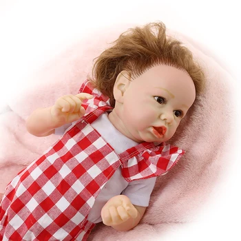 Žaislas 55CM 21inch Silikono Medžiaga Įstaiga Reborn Baby Doll Realus Kreivas Burną Tikroviška Boneca Naujagimių Lėlės, Žaislai Vaikams, Dovana
