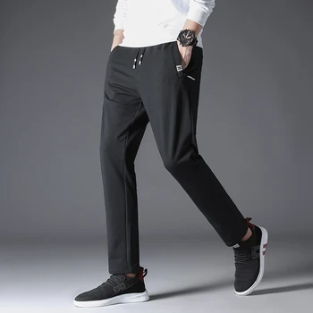 Naujas Prekės Ženklas Kelnės Vyrams Pantalon Homme Streetwear Jogger Sveikatingumo Kultūrizmo Kelnes Pantalones Hombre Sweatpants Kelnės Vyrams K335