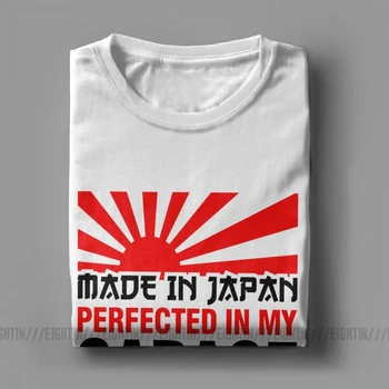 JDM T-Marškinėliai, Pagaminti Japonijoje Ištobulino Mano Garažas Japonijos Automobilių T Marškinėliai Vyrams Vasaros Stiliaus Drabužius Naujovė Grynos Medvilnės Tees