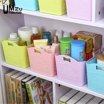 Candy Spalva Dėžės Saugojimo Krepšiai Kosmetikos Makiažas Vaisių Įvairenybės Organizatoriai Namų Virtuvės Spintoje Organizacijos Mielas Plastiko Atveju