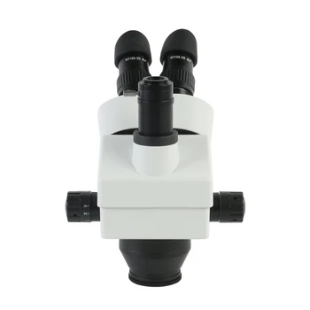 7x-45X Pramonės Mikroskopu Trinokulinis Stereo Mikroskopas, Galva Nuolat Zoom +WF10X/20mm dideli lauko Okuliarai Telefonu Remontas