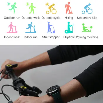 2020 metų Naujų Sporto Smart Watch Vyrų Fitneso aptikimo funkcija yra įdiegta 