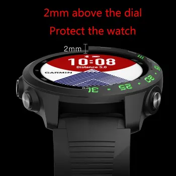 Anti-scratch TPU Žiūrėti Padengti Atveju Raštas Bamperis G-armin Pirmtakas 245 M/245 Smart Watch Priedai