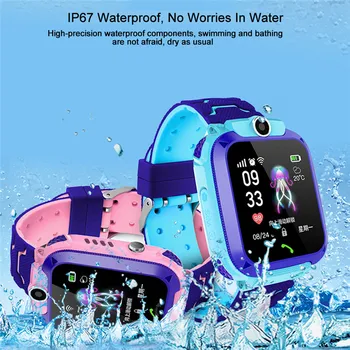 Karšto Vandeniui K12 Smart Žiūrėti Daugiafunkcį Vaikams, Skaitmeninis Laikrodis Kūdikį, Žiūrėti į Telefoną 