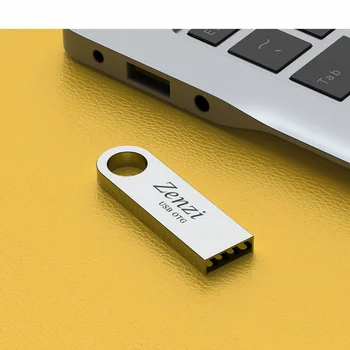 Nekilnojamojo Talpa 64GB 32GB 8GB USB3.0 Metalų USB Flash Drive Mini Memory Stick Pendrive Fotografijos Urmu Dovana(virš 10vnt Nemokama Logo)