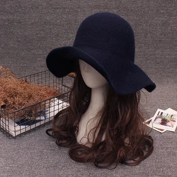 Vientisos Spalvos Vintage Žiemos Kibirą, Skrybėlės Moterims Rudenį Žvejys Skrybėlę Bžūp