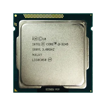 Originalus CPU-Intel Core i3 3210 / i3 3220 / i3 3240 / i3 3225 / i3 3245 Dual-Core 3M LGA1155 55W CPU Procesorius