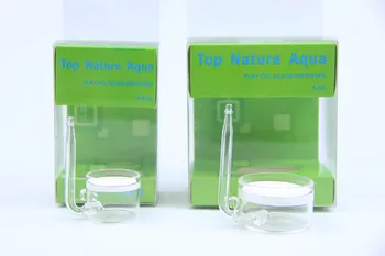 TNA Stiklo 2 in 1 CO2 difuzorius purkštukai, patikrinti vožtuvo burbulas counter akvariumo vandens augalų, žuvų bakas ADA stilius