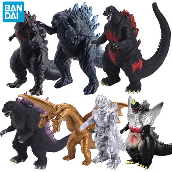24 Stilius, BANDAI Gojira Godzilla 15cm-25cm PVC Veiksmų Skaičius, Kolekcines, Modelį, Kolekcines, Žaislas Vaikams Dovanų