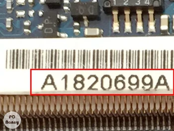 NOKOTION A1820699A MBX-237 nešiojamojo kompiuterio plokštę už VPC-PK i3-2310M HM65 w/ Vaizdo Plokštę DDR3 Mainboard Darbai