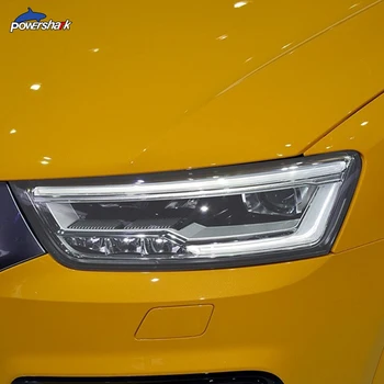 Automobilių Žibintų Spalva Juoda Apsauginės Plėvelės Skaidrios TPU Lipdukas Audi Q3 8U F3 2012-Metu RSQ3 2020 Sportback Priedai