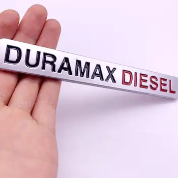 Duramax Dyzelinas Metalo Automobilių Lipdukai ZF6 GREITIS EFI GYVENTI Emblemų už Allison Perdavimo Duramax Automobilių Lipdukai, Emblemos, Herbai