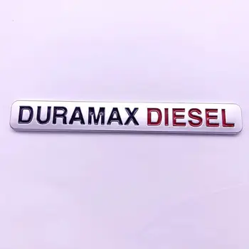 Duramax Dyzelinas Metalo Automobilių Lipdukai ZF6 GREITIS EFI GYVENTI Emblemų už Allison Perdavimo Duramax Automobilių Lipdukai, Emblemos, Herbai