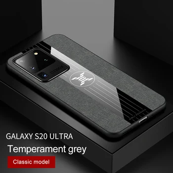 Samsung Galaxy S20 Ultra Atveju audinys Audinys Kietajame KOMPIUTERIO Dangtelis 