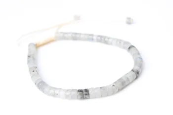 Lin Xiang 2x4mm Mados Debesis Kristalų Natūralaus Akmens Prarasti Karoliukai, Metalinės Apvalūs Karoliukai 