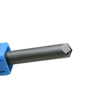 1pc CNC deimanto pjovimo drožyba įrankiai akmens kelvedžio bitai 90 laipsnių 0.3*6mm
