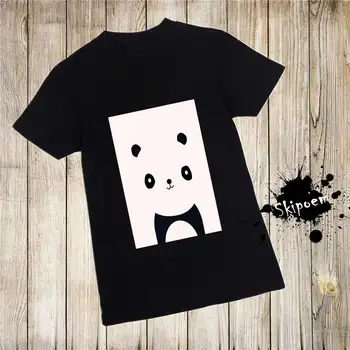 Skipoem Juokinga Marškinėlius Paukščių Panda Vilkas Geometrinis Medvilnės O Neck T Shirt Plius Dydis-Trumpomis Rankovėmis Prekės Ženklo Moterų Marškinėliai Femme