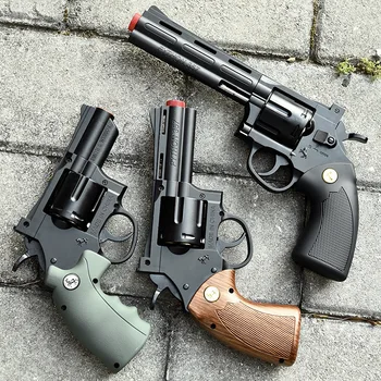 Maži Mėnulio Revolver Vandens Pistoletas Mesti Shell Zp5 Vertus Patraukti Modelis Rankinio Nuleidimo Kristalų Bomba Berniukų ir Vaikų Žaislai