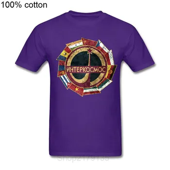 2019 Naują atvykimo Derliaus Emblema hip-hop Retro T-Shirt Vyrai CCCP Jurijus Interkosmos Tarptautinės V01 Marškinėliai vyras Viršūnes Hipster marškinėliai