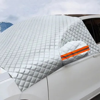 KANGLIDA Automobilio Priekinio Stiklo Dangtis Žiemos Pusė-Shield Drabužių Tirštėti Anti-Sniego Anti-Frost (Anti-Freeze prekinis, galinis Stiklo Sniego danga