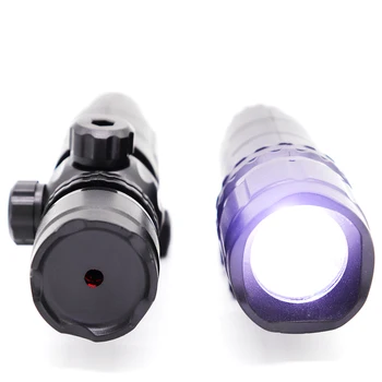 Plastikiniai Taktinis Infraraudonųjų spindulių Lazerio Lempa Šviesos +LED Didelio Šviesumo, Baltos Šviesos Žibintuvėlis Už Nerf ar Jinming Gelio Kamuolys Blaster