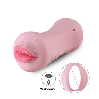 Makštį, Burną Masturbacija Taurės Vyrų Dirbtinis Realistiškas 3D Erotinis Sekso žaislai Masturbators Vibratoriai Intymus Sekso produktas Vyrams
