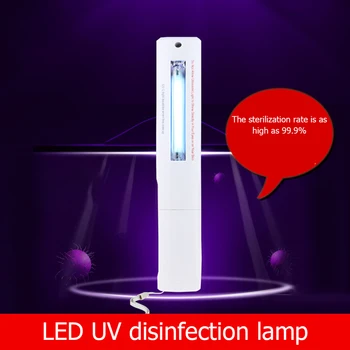 Nešiojamas sulankstomas Dezinfekavimas UV Lempa Namų Kambarį LED Ultravioletinė Sterilizacija Baktericidiniu Bakterijų Dezinfekuoti Virusas Žibintai