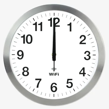 20 colių, Smart WIFI Automatinis Laiko Sinchronizavimas Tinklo Išjungimo Laikrodis Sieninis Laikrodis Modernus Minimalistinio Kambarį Kvarco Namų Laikrodis