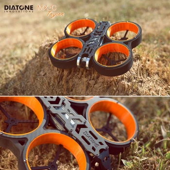 DIATONE MX-C Taycan 3 Colių 4S-6S Cinewhoop Anglies Pluošto Rėmo Rinkinį FPV Lenktynių Drone