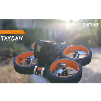 DIATONE MX-C Taycan 3 Colių 4S-6S Cinewhoop Anglies Pluošto Rėmo Rinkinį FPV Lenktynių Drone
