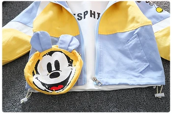 Anlencool Aukštos kokybės Prekės Vaikams kailis berniukas pavasarį ir rudenį 2020 Mickey gražus užsienio kailio pavasario animacinių filmų vaikiški drabužiai