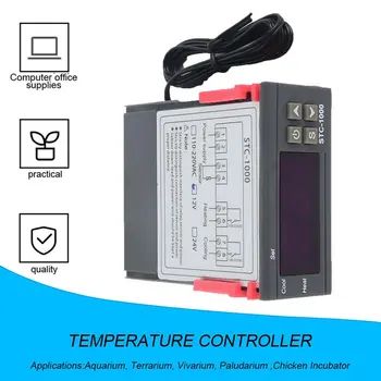 STC-1000 Profesionalių Skaitmeninių universalūs Temperatūros Reguliatorius Termostatas Akvariumas Su Jutiklis Zondo Laidas