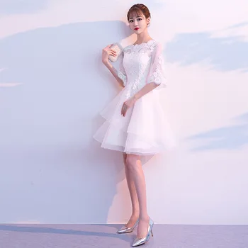 Baltas Plonas Moterys Šalis Maxi Suknelė Įžymybė Elegantiškas Visas Ilgis Pokylių Suknelės Sexy Nėrinių Gėlių Bridesmaid, Chalatai Vestidos 3XL