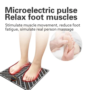 Bisd Naujas Stilius Foot Massager Protingas Elektros, Nuotolinio Valdymo Pultu Masažo Pagalvėlės Kojų Raumenų Stimuliatorius Atsipalaiduoti Streso Pagalvėlės