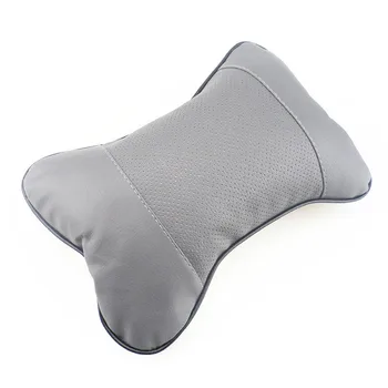 2018 nauja atvykimo automobilių kaklo pagalvės abi pusės pu odos vienos pagalvėlės tinka daugumai automobilių užpildyti pluošto universaliųjų automobilių pagalvė