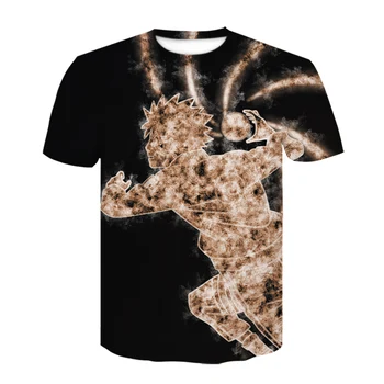 2020 Mados vyriški T-shirt Naruto Vaikų marškinėliai 3D moteriški marškinėliai Naruto Palaidinukė Cosplay vyriški T-shirt Viršų