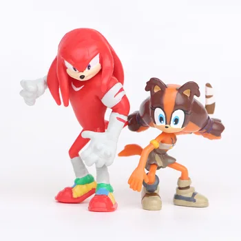 Sonic the hedgehog veiksmų skaičiai žaislai vaikams statulėlės vaikai anime berniukas oyuncak Žaidimas modelis