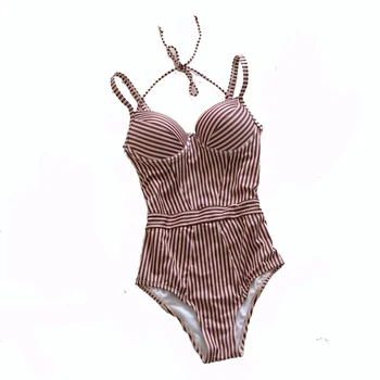 STAERK Moterims Seksualus Bikini Vienas Gabalas Push Up maudymosi kostiumėlį Spausdinti maudymosi Kostiumėliai, Bodysuit Tvarstis Paplūdimio Drabužiai Monokini Maudymosi Kostiumas Swimsuit