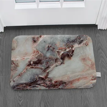 Mat neslidžia grindų kiliminė danga, marmuro modelio spausdinimo durų kilimėlis vonios kambarys, virtuvė, įėjimas kilimas namuose decorLZE6