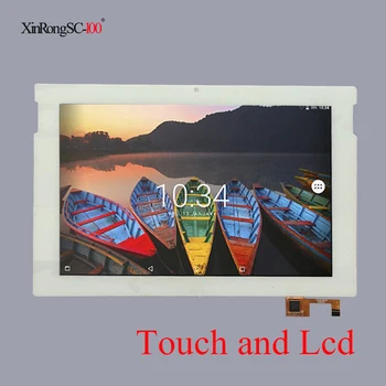 Naujas touch screen Skydelis skaitmeninis keitiklis Jutiklis LCD Ekranas Matrica Asamblėjos 10.1