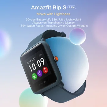 Amazfit Pvp S Lite Smartwatch Pasaulio Versija Sandėlyje 30 Dienų Baterija 5 ATM atsparus Vandeniui Muzikos Valdymo 