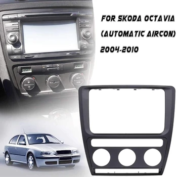 Radijo Skydelis Brūkšnys Fasciją Plokštės Rėmas Skoda Octavia (Automatinis Aircon) 2004-2010 M Adio Dvd Stereo Cd Skydelis