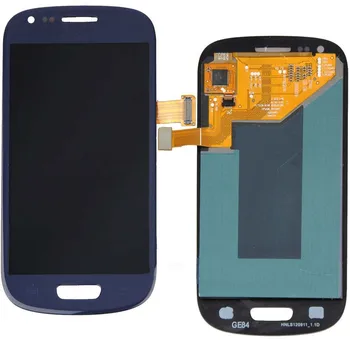 Super AMOLED skystųjų kristalų (LCD Samsung Galaxy S3 Mini I8190 I8190N I8195 LCD Ekranas, Jutiklinis Ekranas skaitmeninis keitiklis Asamblėja