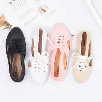 2020 metų vasaros Moterų atidaryti tne sandalai suvarstomi laisvalaikio butas guminiai sandalai odiniai sandalai Balta juoda abrikosų rožinė dydis 36-41 d555