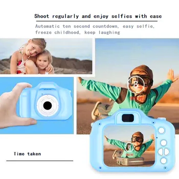 Mini Kamera HD 1080P Jutiklis Vaikai Vaikai Kamera Švietimo Žaislai Vaikams, Dovanos Gimtadienio Skaitmeninio formato Vaizdo Kamera