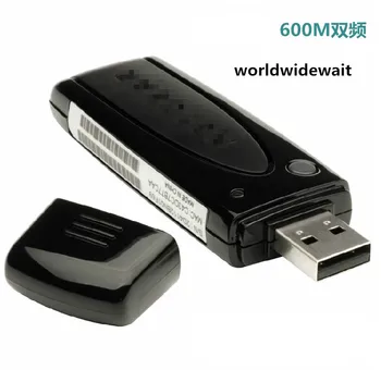 WNDA3100 V2 USB WiFi Wireless-N Dual Band N600 300 Mbps Tinklo Adapteris Netgear