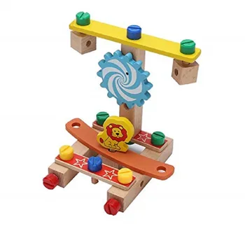 Montessori už vaikas Vaikų švietimo žaislai, Kėdutės dizaineris įrankių rinkinys mediniai žaislai, dovanos Mergaitėms, Berniukams pristatymas nuo Rusijos